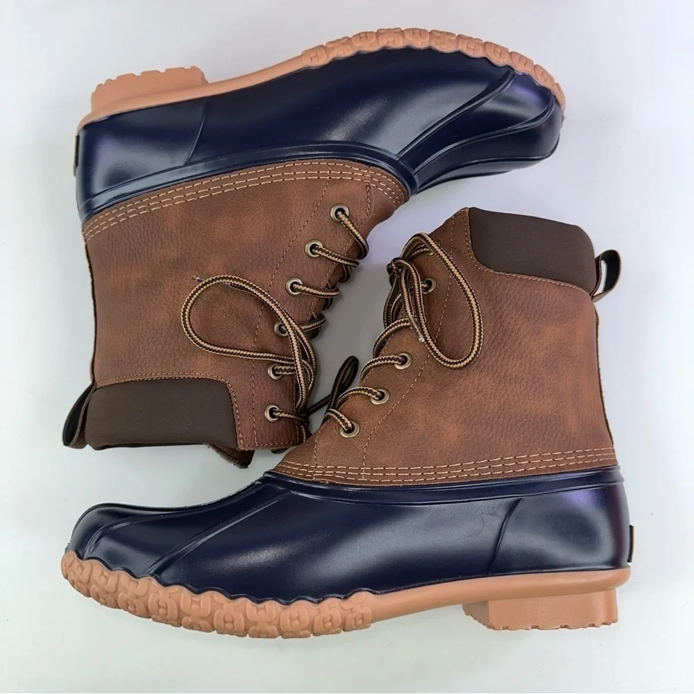 Weatherproof Vintage Men's Adam Duck Boots Chocolate/Brown Shoes